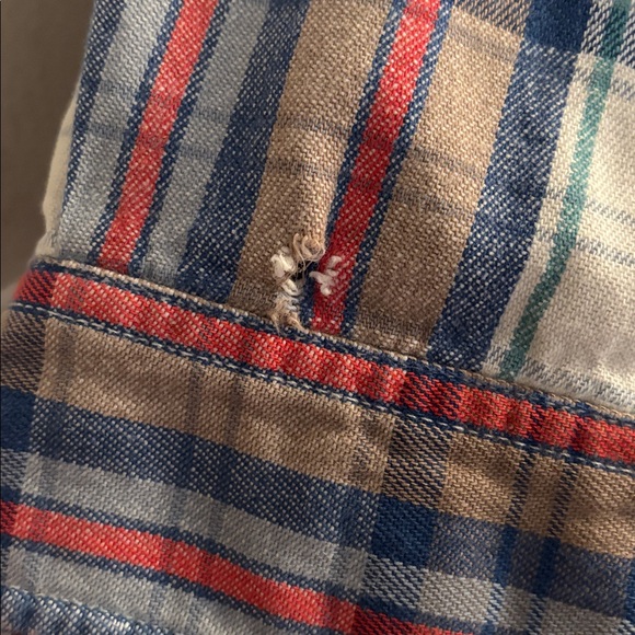 Vintage 70's Woolrich Plaid Cotton Flannel Button Shirt | Men's Medium - Picture 5 of 5